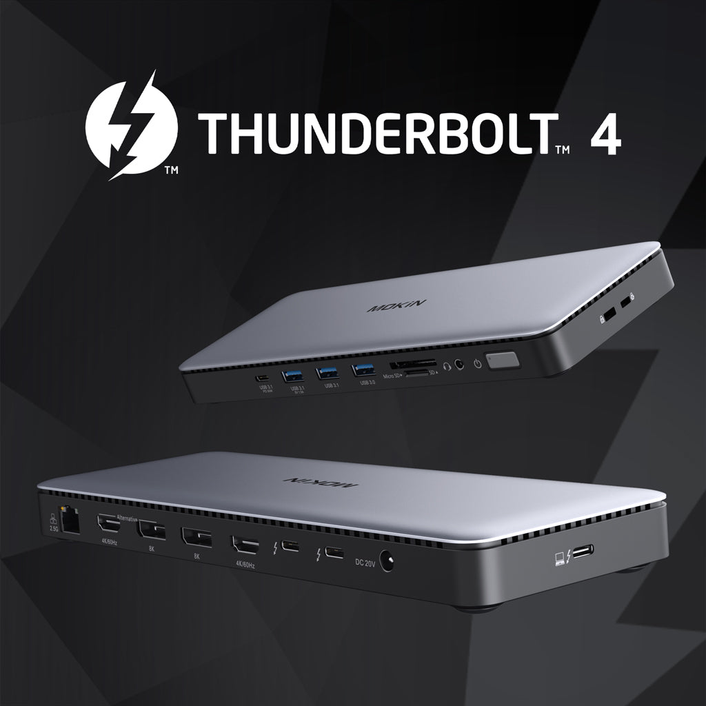 MOKiN Thunderbolt™ 4 Hub- Your Ultimate Home & Office Solution – Mokin