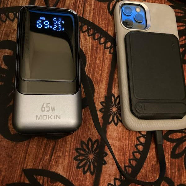 MOKiN 65W Power Bank — 18400mAh Portable Fast Charge