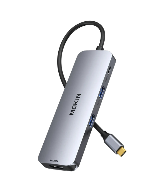 MOKiN 8 IN 1 Laptop Docking Station USB C to Dual HDMI Adapter