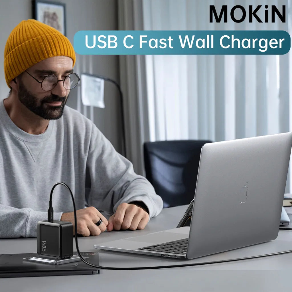 Mokin 140W USB C Fast Wall Charger