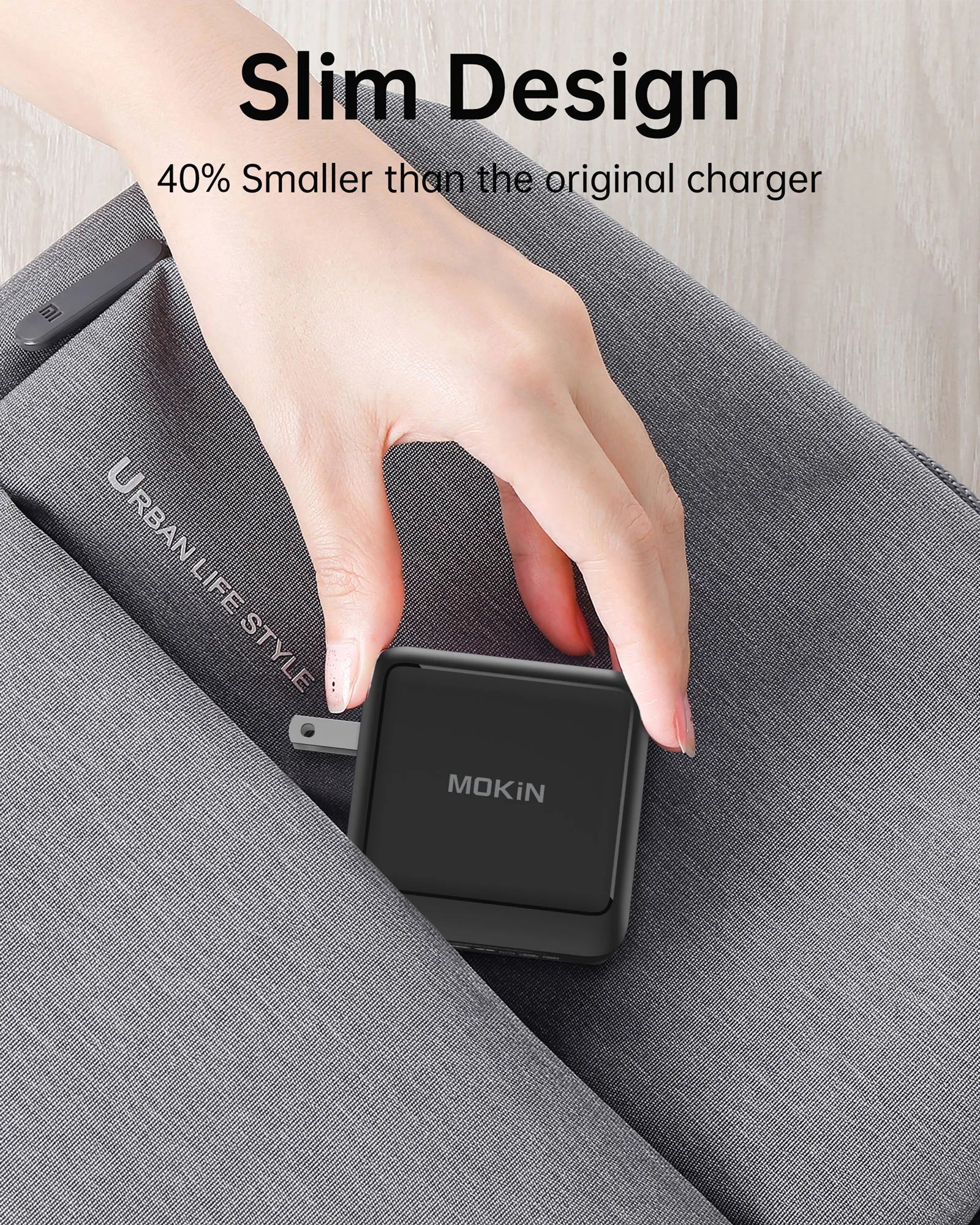 GaN Charger of Slim Design