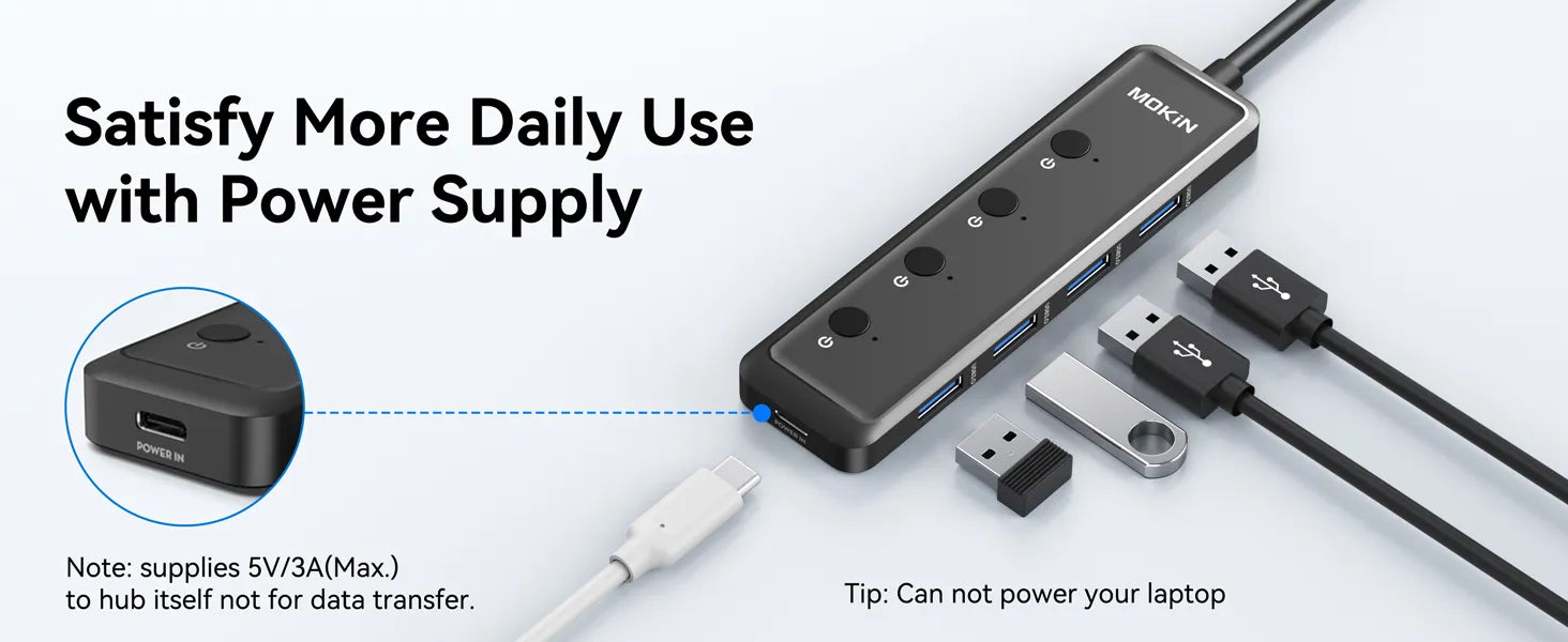 Satisfy More Daily Use with Power Supply