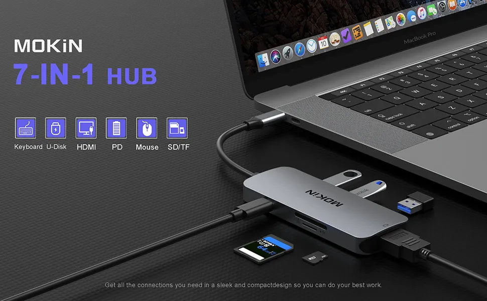 Mokin 7 IN 1 USB C Hub