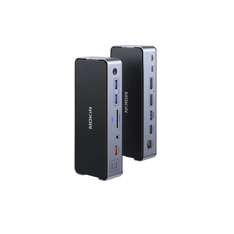 Mokin 15 IN 1 Docking Station With 8K Resolution