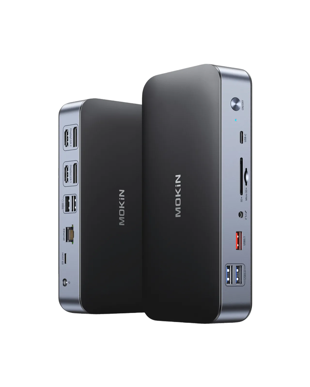 MOKIN 15-in-1 Dual Monitor DisplayLink Docking Station