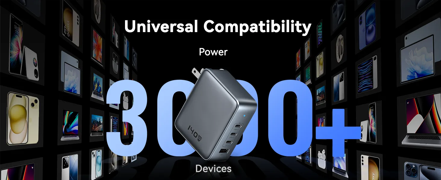 140 Charger Universal Compatibility