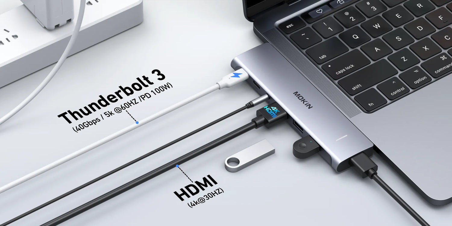 Thunderbolt 3 multiport adapter