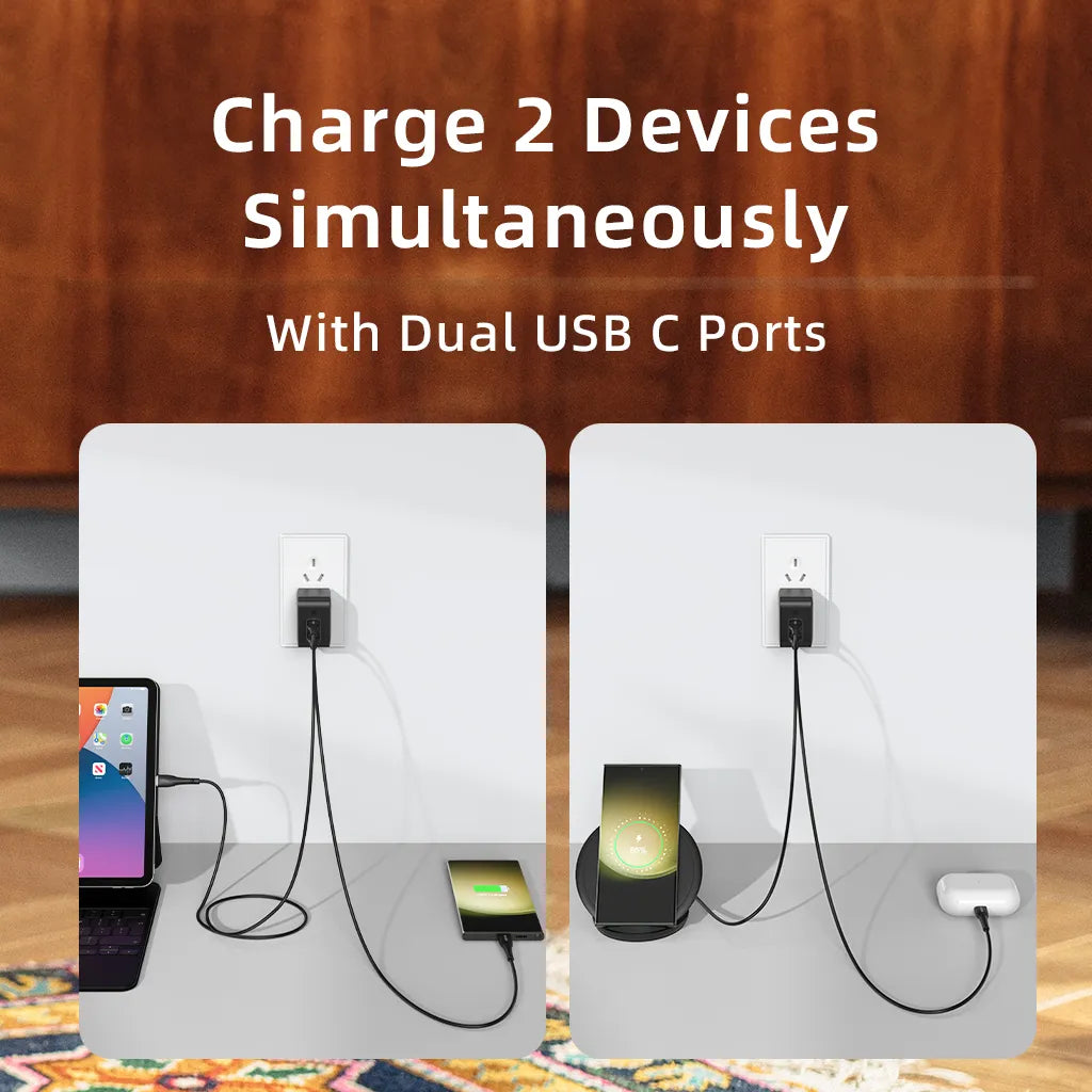 dual usb-c pd charger