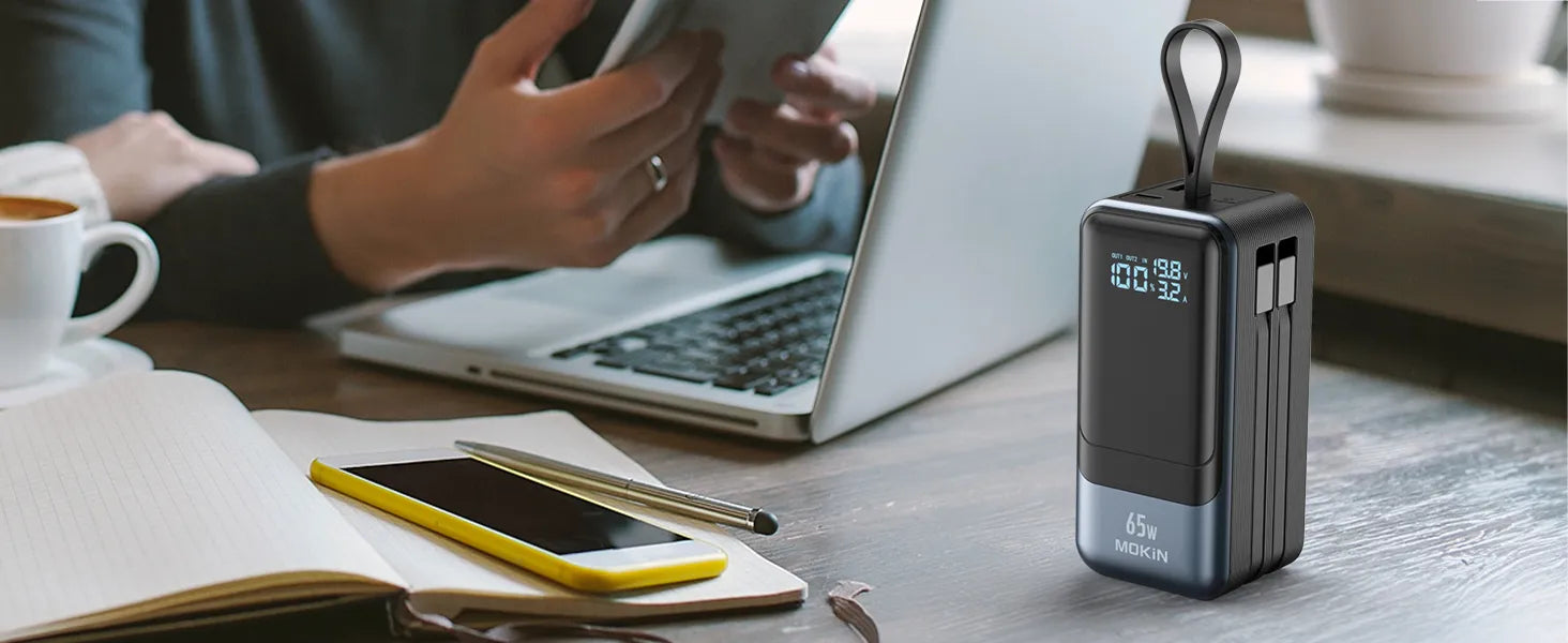 Mokin 65W power bank for office