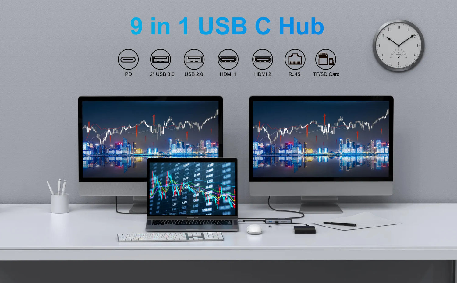 usb c hub multiport adapter
