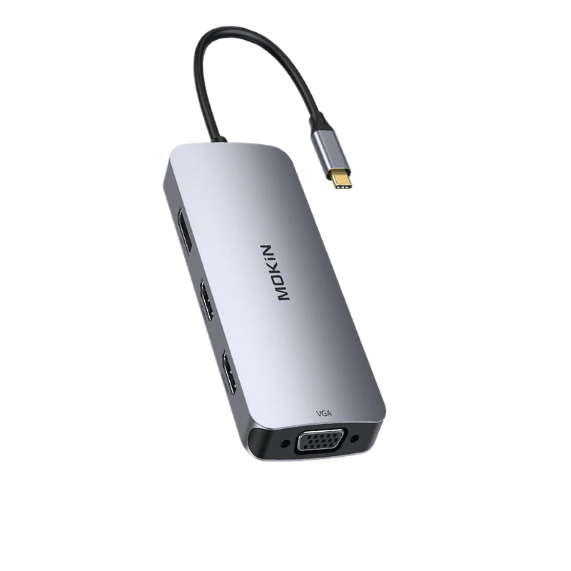 Mokin 8 IN 1 Laptop Docking Station Dual Monitor