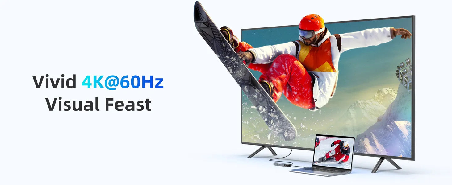 Vivid 4K@60Hz Visual Feast