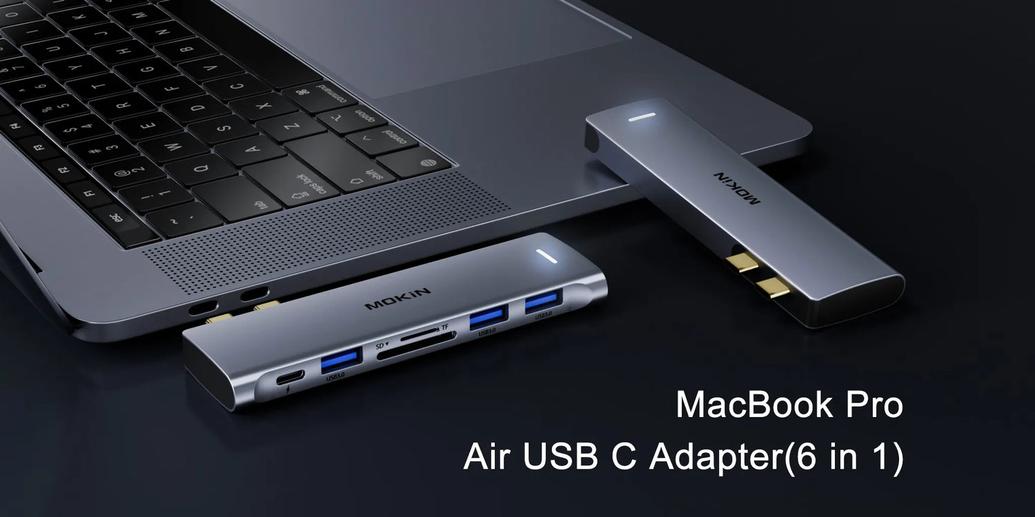 MOKiN 6 in 1 MacBook Pro Adapter