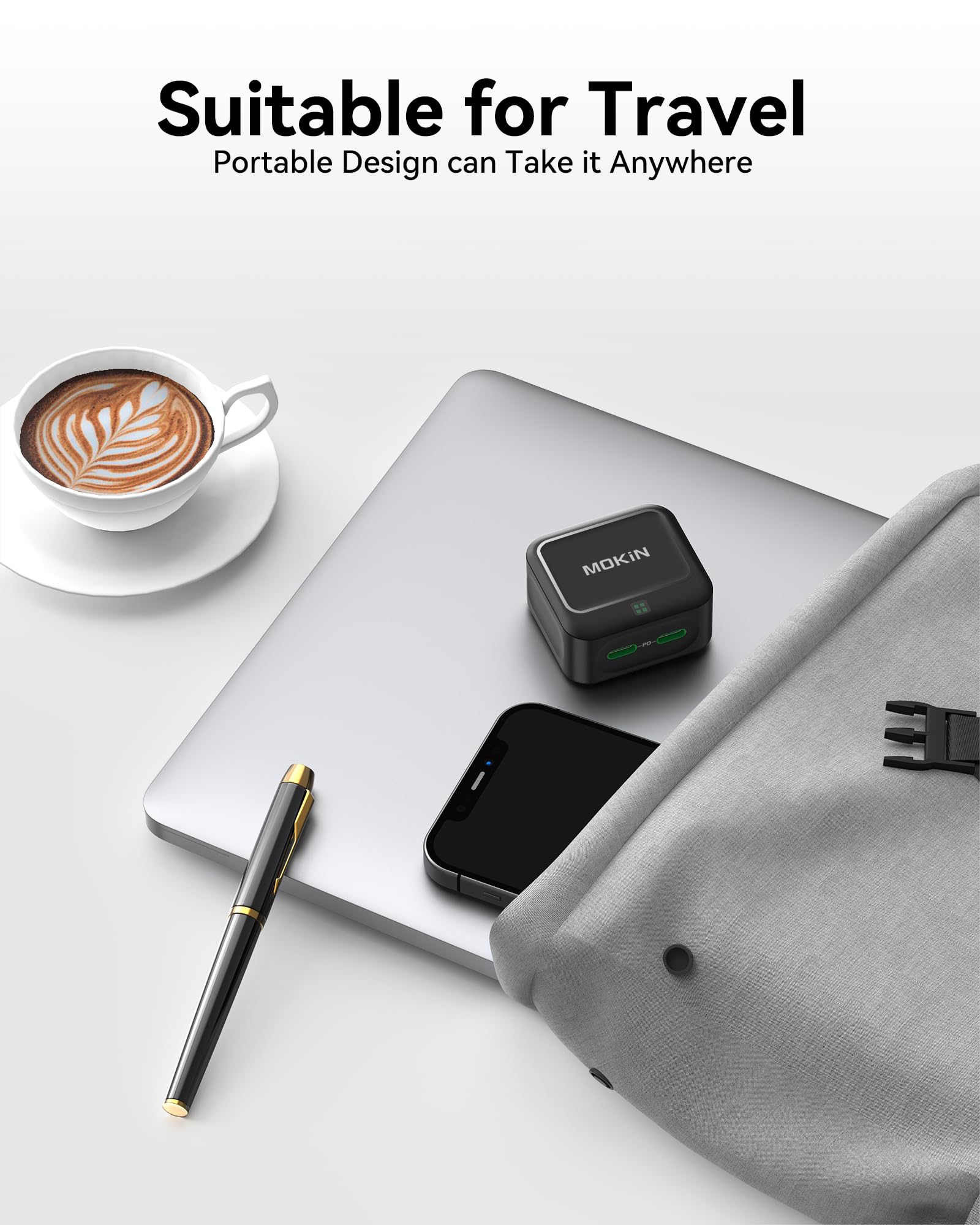 MOKIN Mini 40W Dual USB C Wall Charger