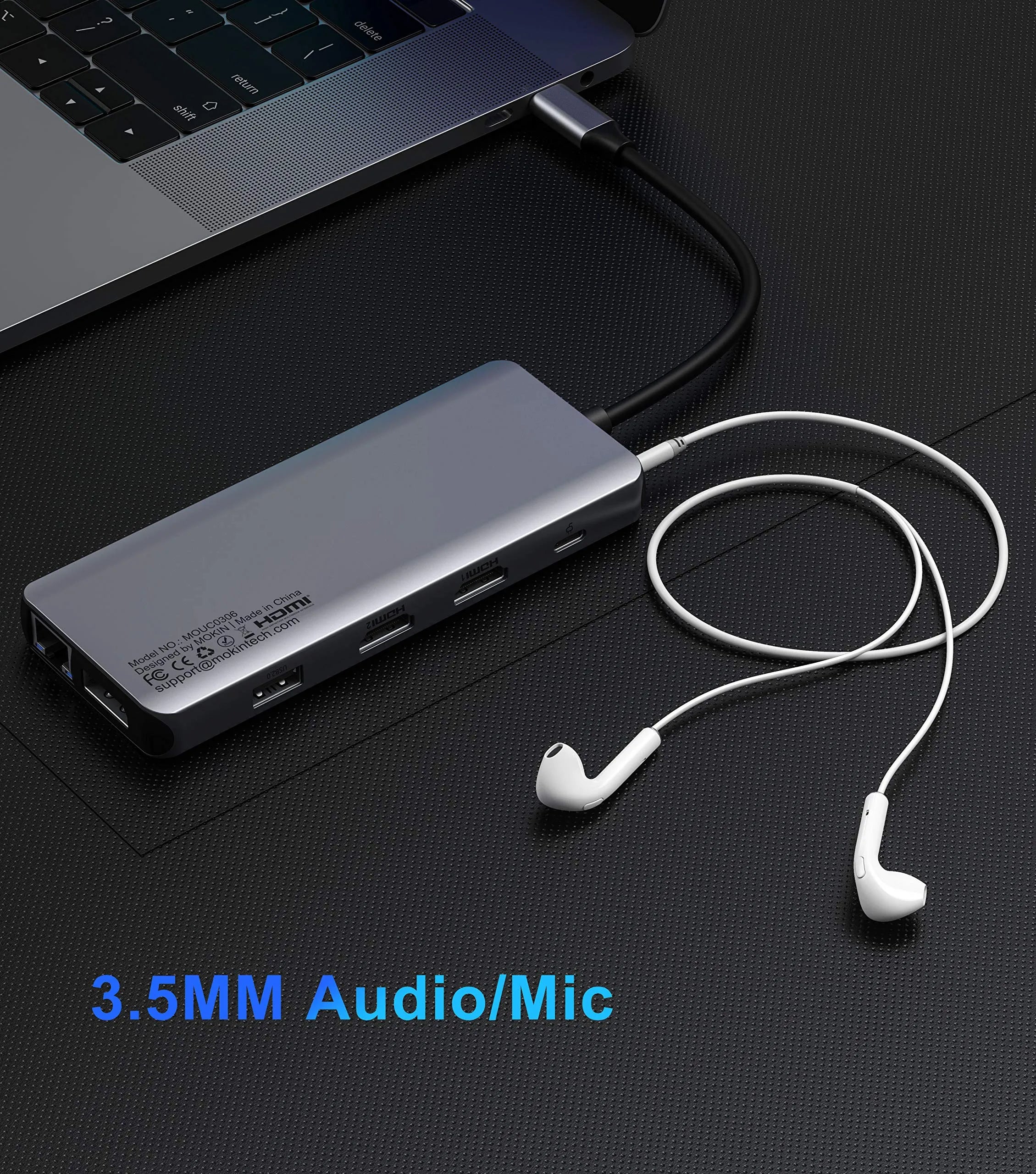 Mokin 12 IN 1 docking station for microsoft surface pro