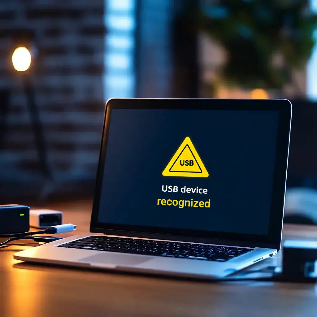 How to Fix “The Last USB Device Not Recognized” Error When Connecting a Hub to Your Computer