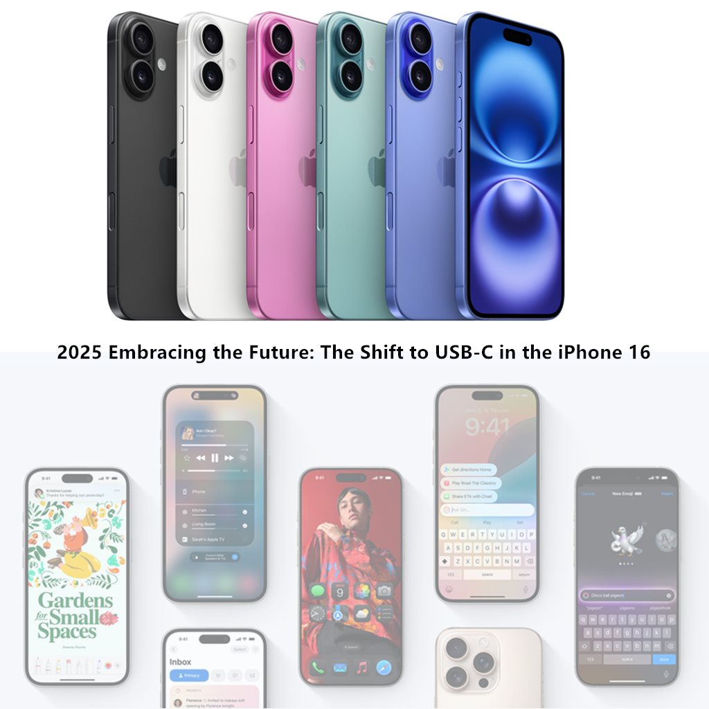 2025 Embracing the Future: The Shift to USB-C in the iPhone 16