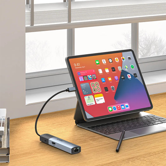 MOKIN 7 IN 1 10Gbps Compact USB C Hub Adapter