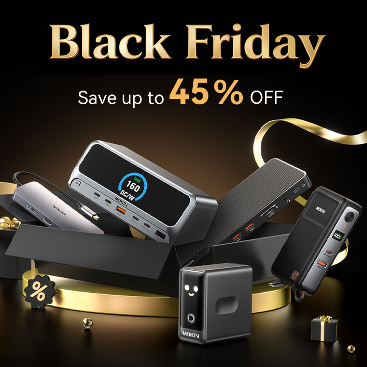 Level Up Your Tech This Black Friday: Unbeatable Deals on MOKiN's Essential Gear