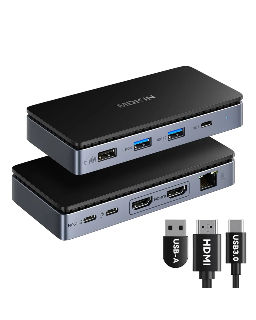 8-in-1 USB-C Docking Station | Dual 4K@60Hz & 100W PD