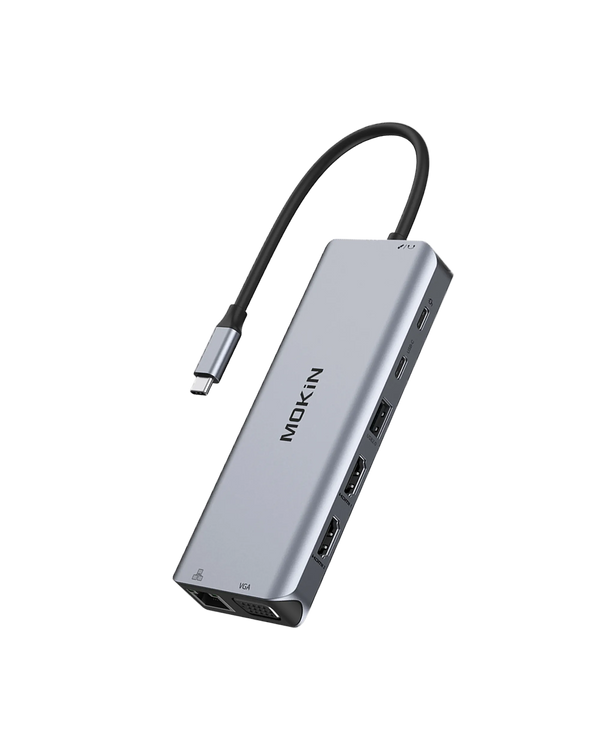 NEUF : Adaptateur multifonctions MST 12 ports dual HDMI HUB NEUF : Adaptateur multifonctions MST 12 ports dual HDMI HUB