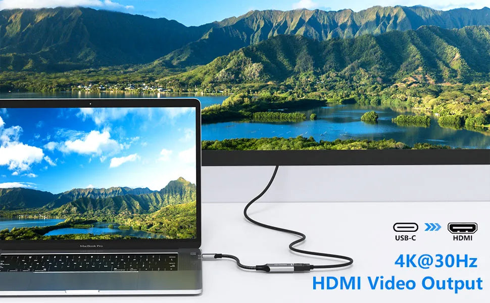Mokin USB C to HDMI Adapter Connector for Monitor