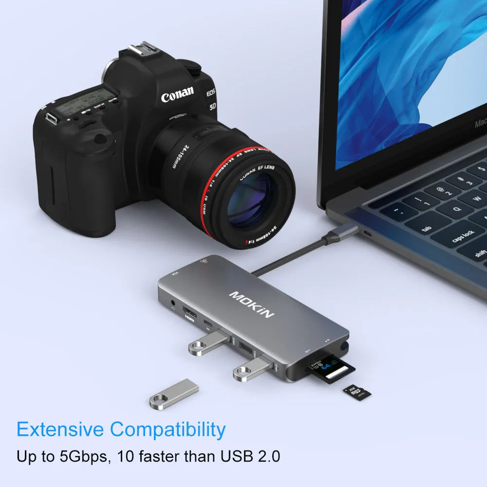 2*USB 3.0 Ports —— Up to 5Gbps