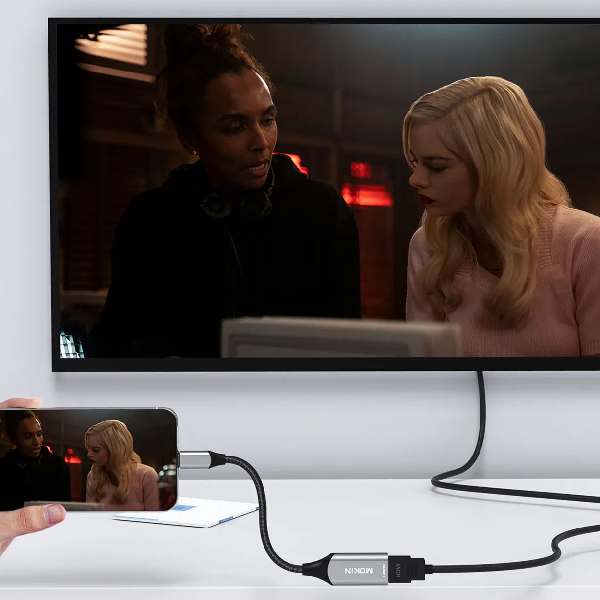 Without any lag,compatible with usb c phones
