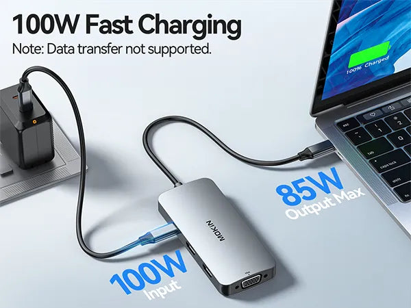USB C Power Charging Port