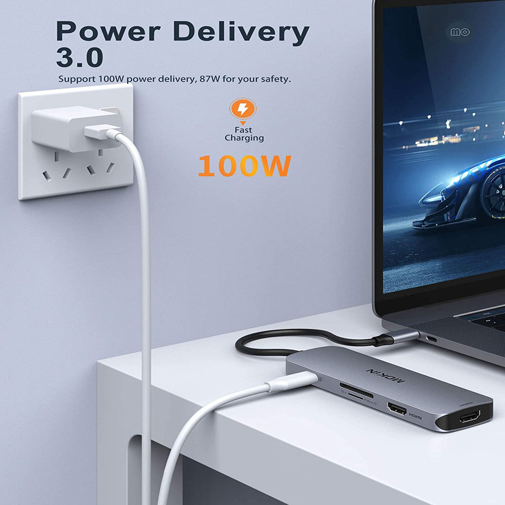 Mokin 8 IN 1 USB C to Dual HDMI Docking Station