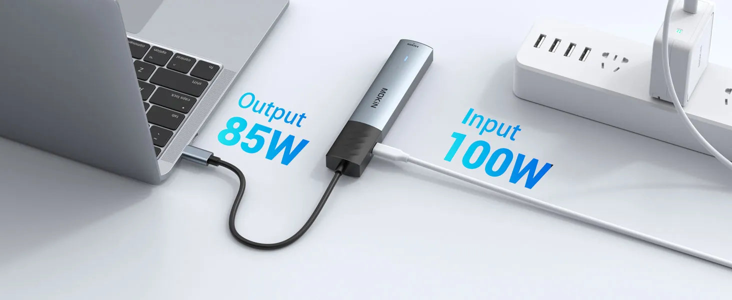 MOKiN 140W USB C Charger - Fast Charging for iPhones, Laptops, Tablets