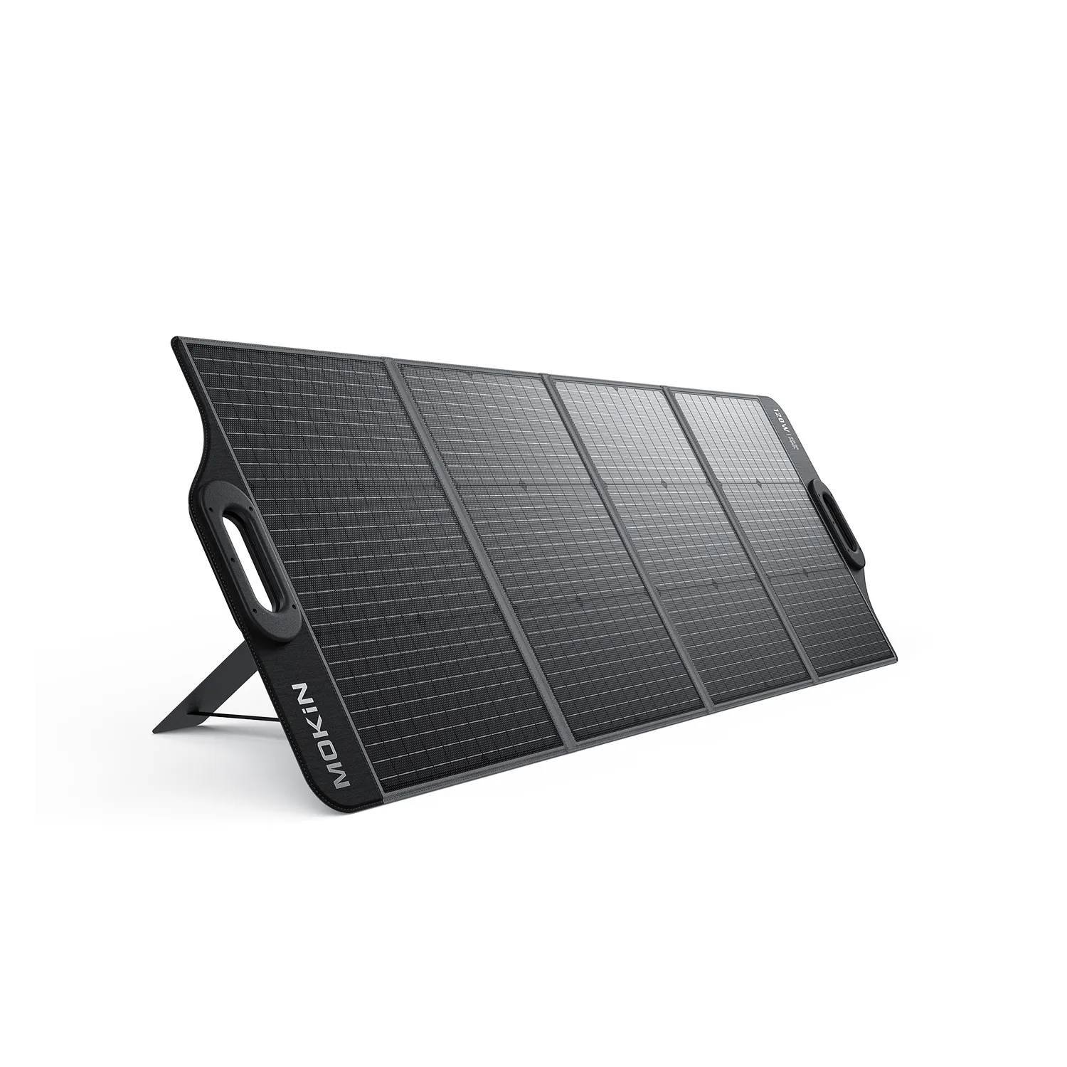 Mokin 120W Foldable Solar Panel with Adjustable Kickstand