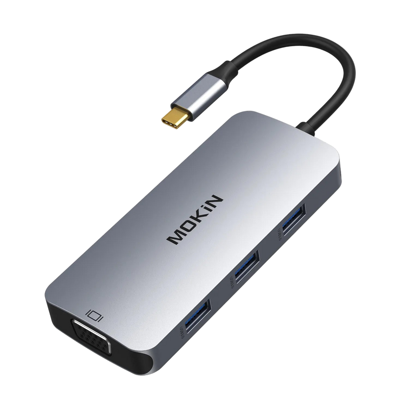 MOKIN 8 IN 1 USB C Hub Multiport Adapter for MacBook Pro
