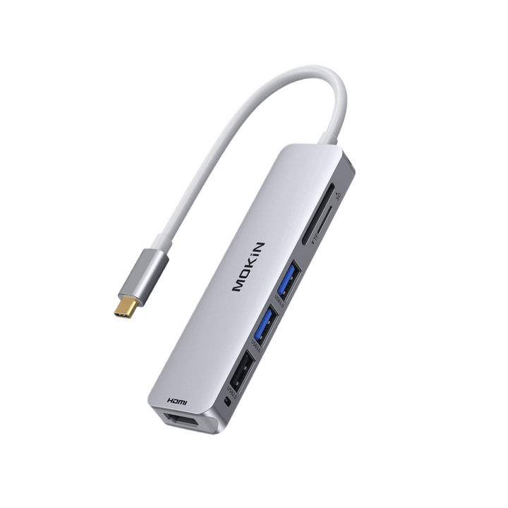 MOKIN 6 IN 1 USB C Hub Multiport HDMI Adapter – Mokin