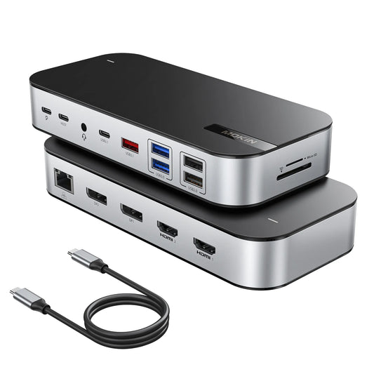 MOKiN 16 IN 1 USB C Docking Station With 8K@60Hz