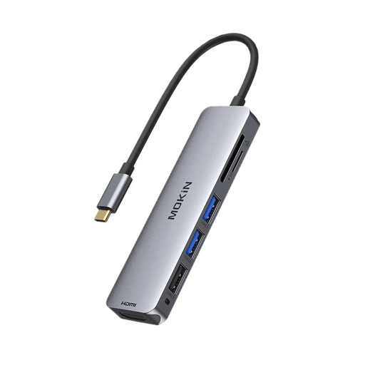Mokin 6 IN 1 USB C Hub HDMI Adapter for MacBook Pro