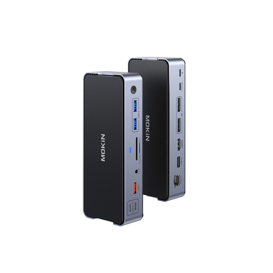 Mokin 15 IN 1 Docking Station With 8K Resolution