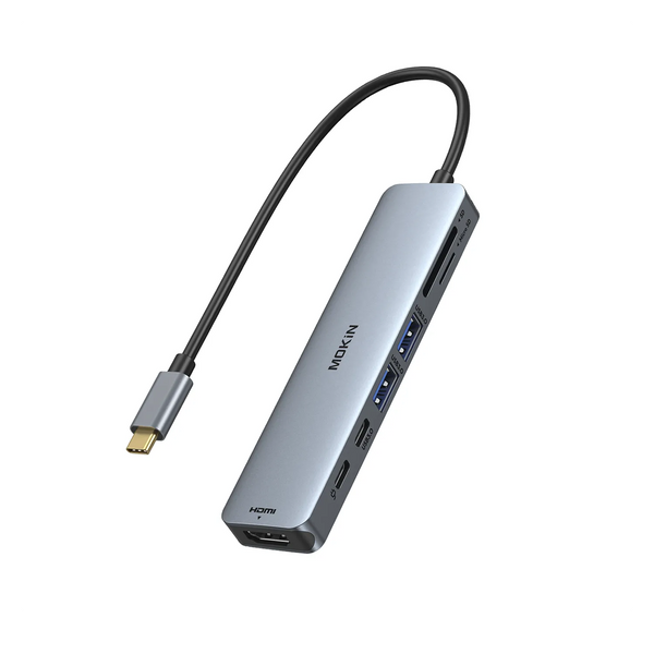 MOKiN 7 in 1 USB C Hub HDMI Adapter for MacBook Pro/Air