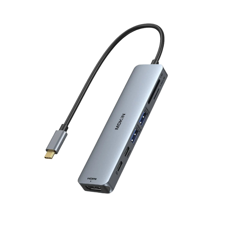 MOKiN 7 in 1 USB C Hub HDMI Adapter for MacBook Pro/Air