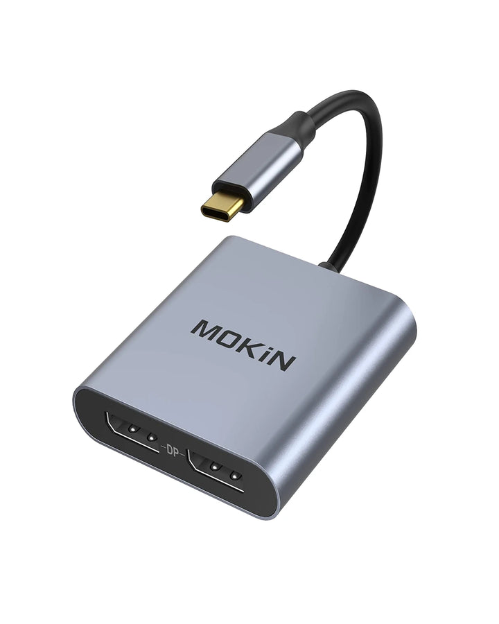 MOKiN USB C to Dual DisplayPort Adapter