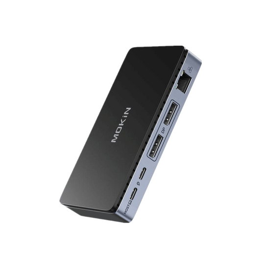 Mokin 8 IN 1 USB C Dock Dual 4K@60Hz DisplayPort
