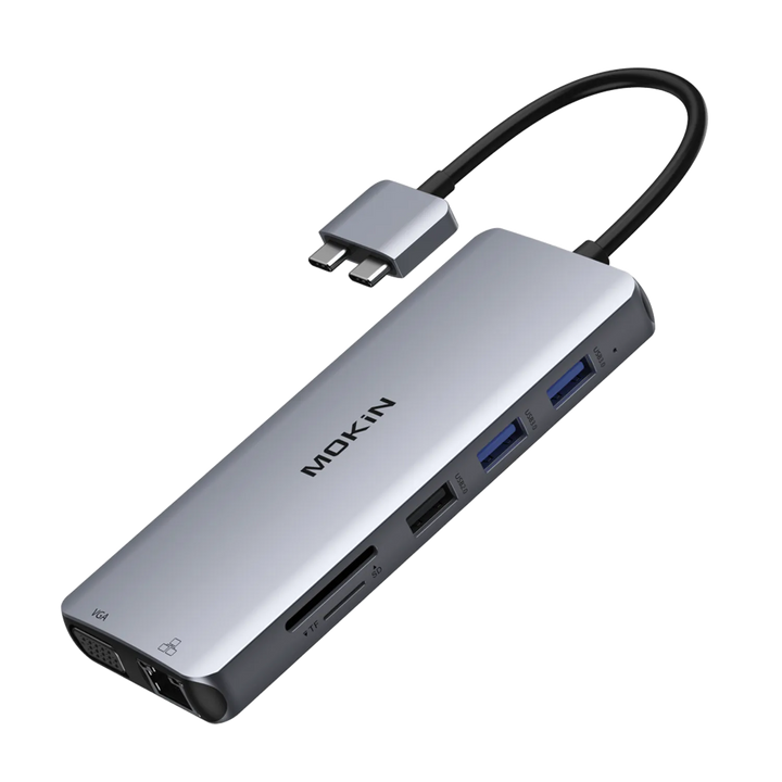 Docking Station Apple Macbook Pro Monitor Adapter Mokin Triple