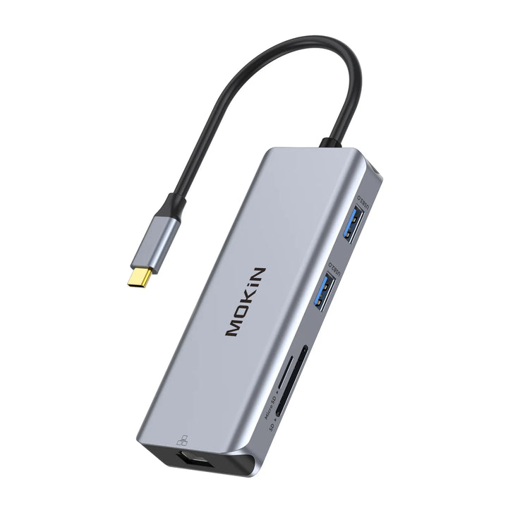 MOKIN 9 IN 1 USB C Adapter with Dual HDMI & Ethernet Port