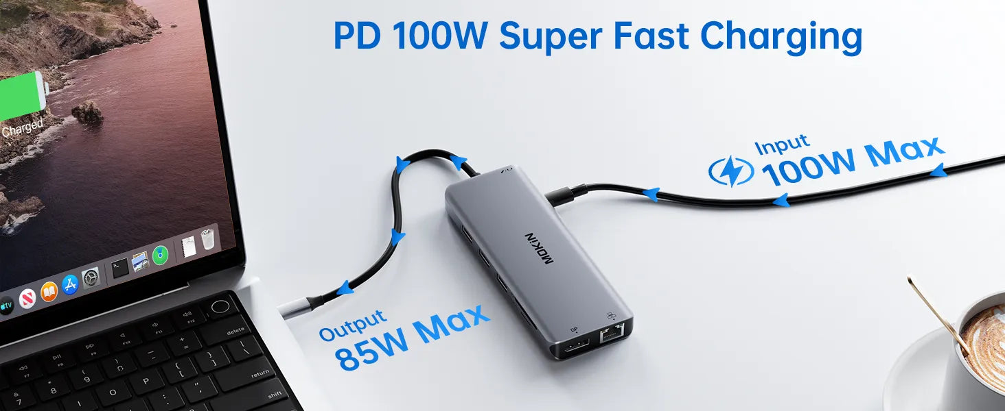 PD 100W Super Fast Charging