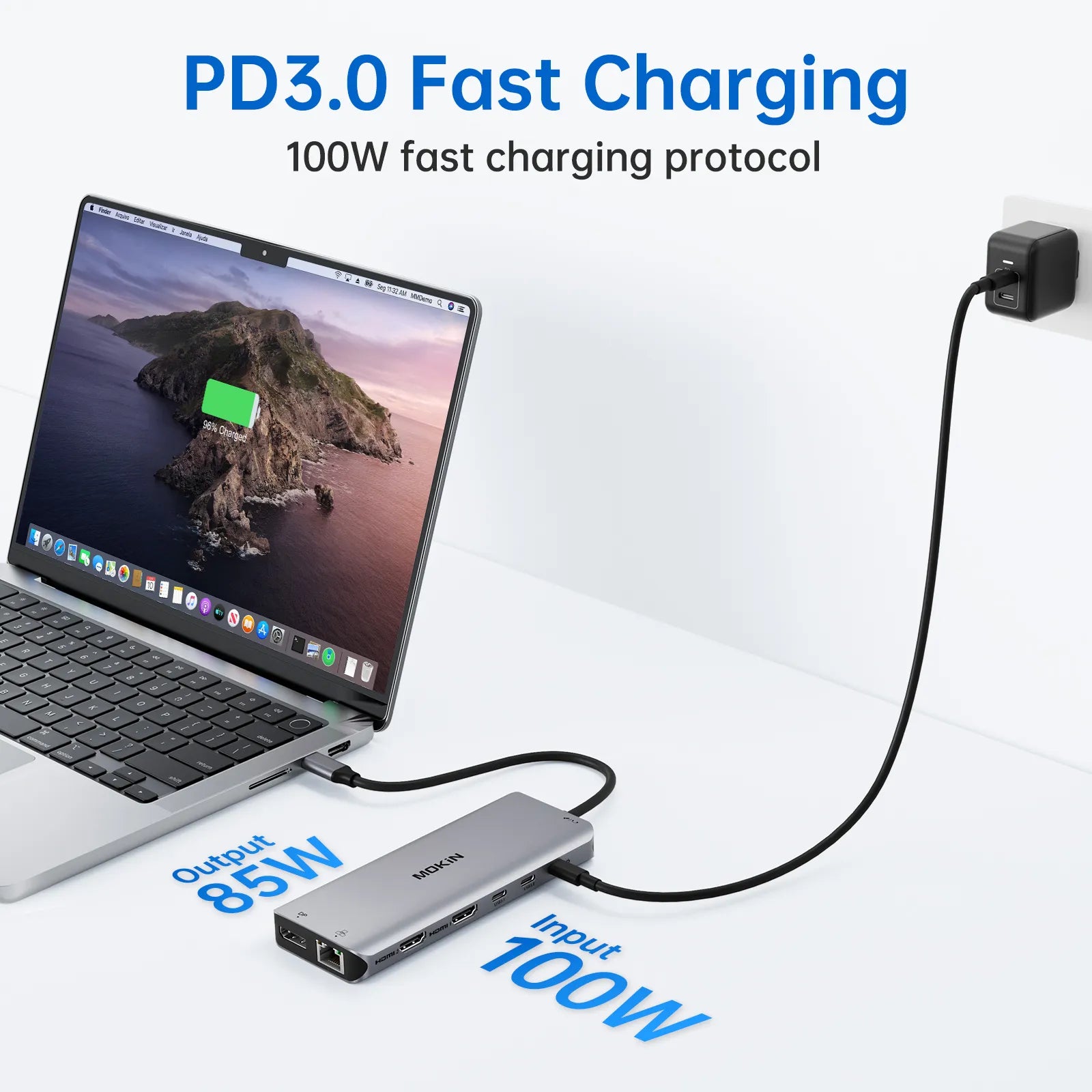 MOKiN 13 IN 1 USB C Multifunctional Docking Station