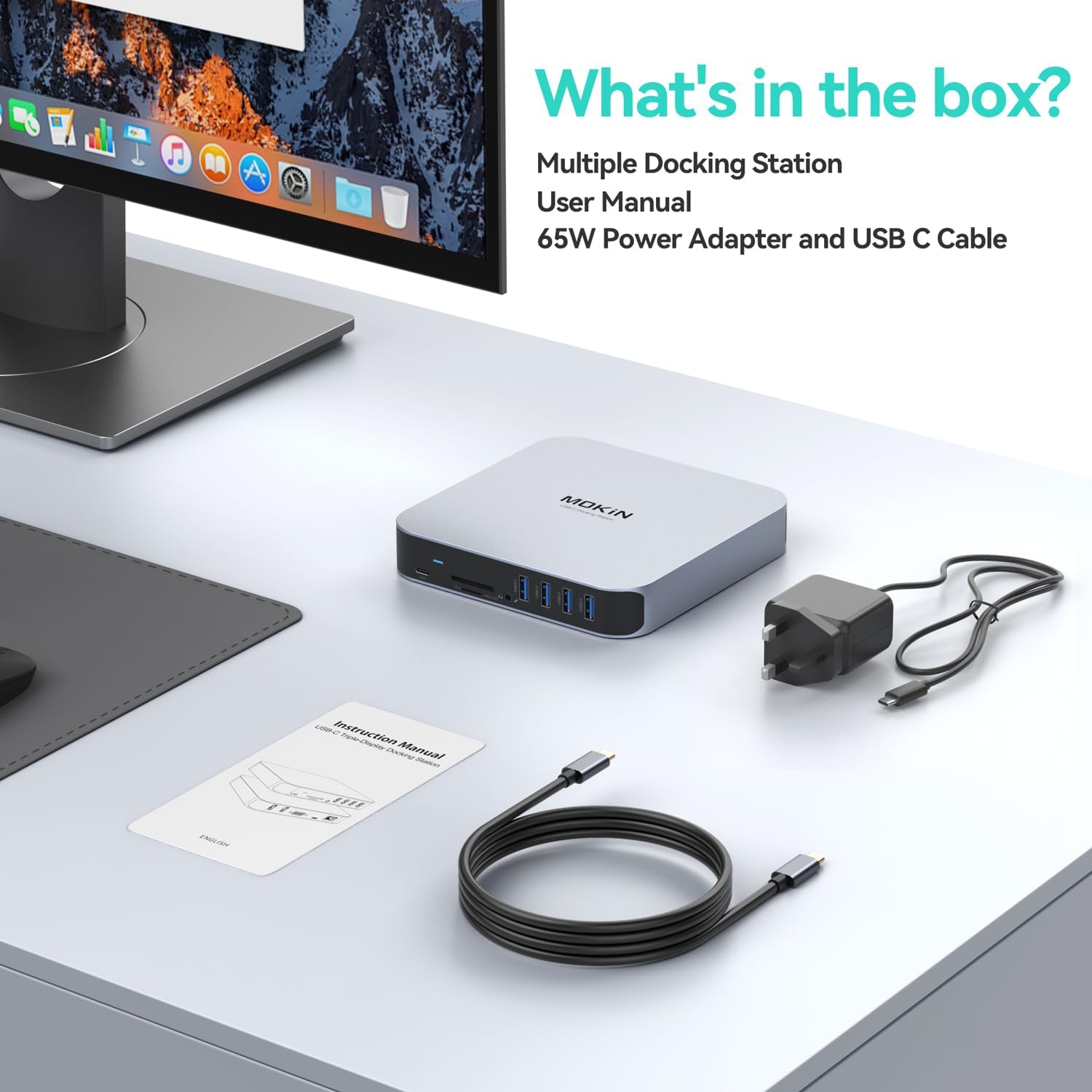 【OMMO】MA-1 DOCKING JK Amazon.com: Docking Station, 18in1 USB C Docking Dtation