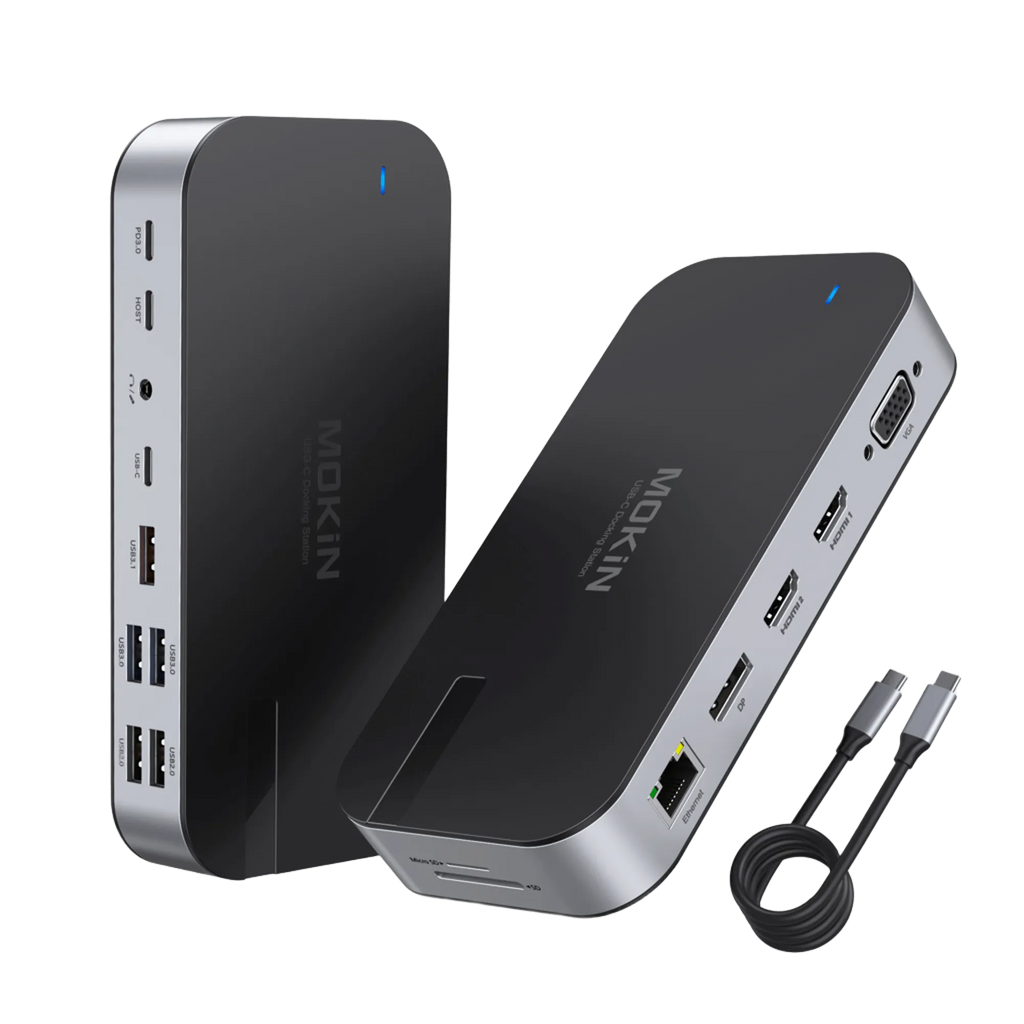 MOKiN 16 in 1 Docking Station USB C Dock