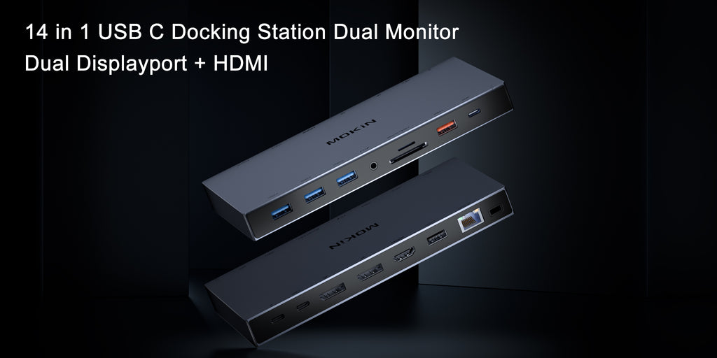 Mokin Usb C Docking Station 2 Dp Hdmi 5337