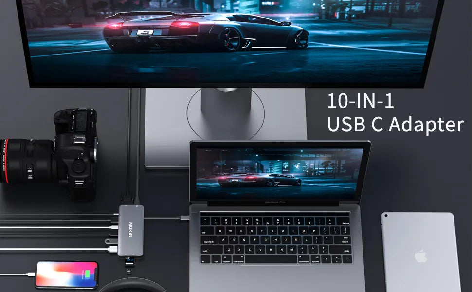 MOKIN USB C HUb(10 IN 1)
