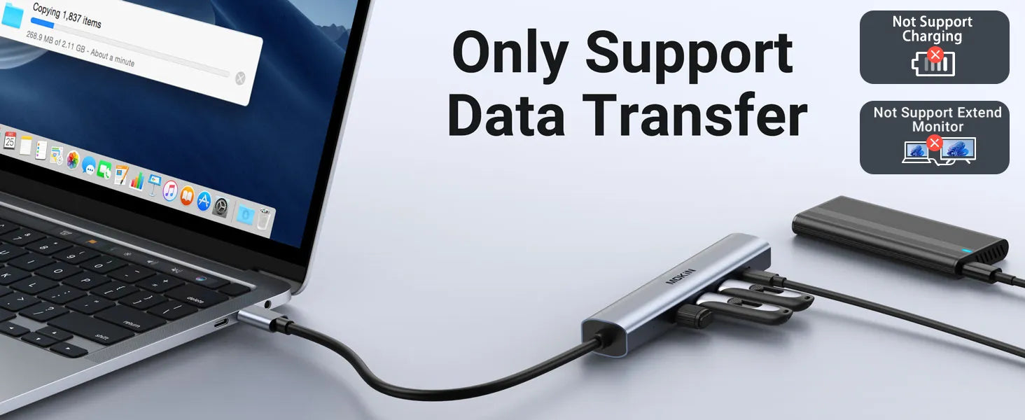 Only Support Data transfer